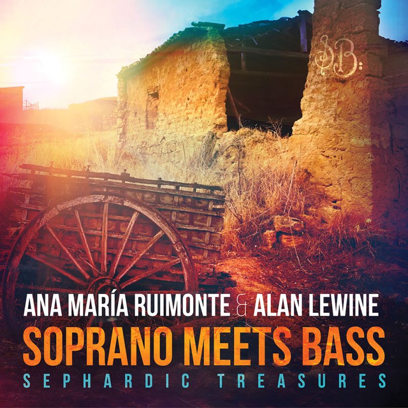 Sephardic Treasures album front cover by Soprano Meets bass released via ansonica Records