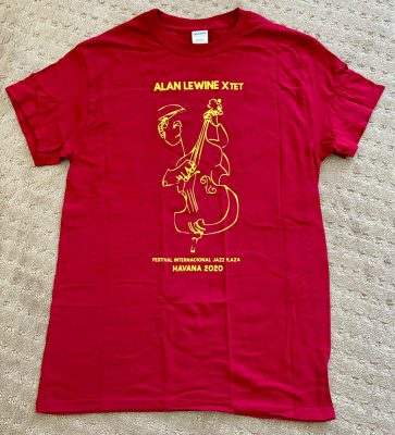 Alan Lewine Xtet - Tshirt - Red - Owlsong Productions