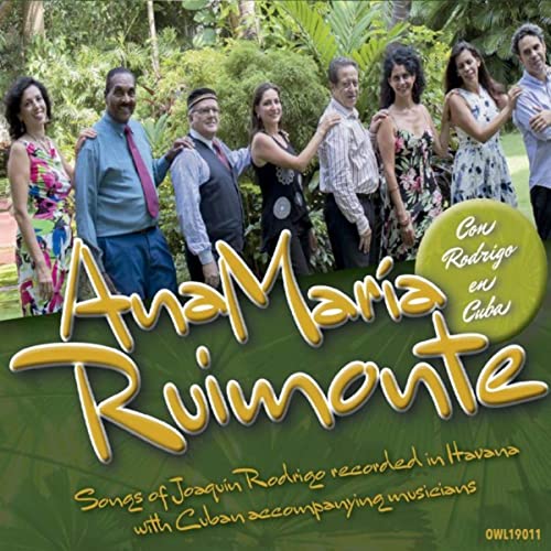 Ana Maria Ruimonte - Con Rodrigo En Cuba - Album Cover