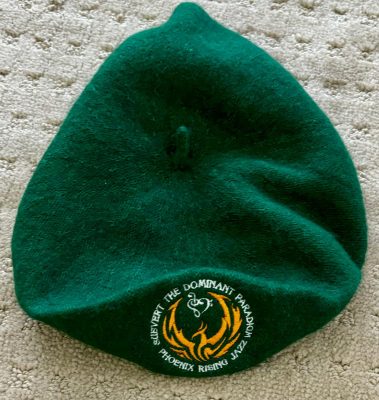Phoenix Rising - Beret - Green - Owlsong Productions